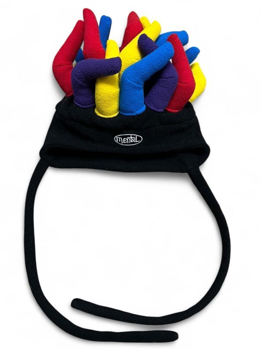 Vintage 90’s Y2K Mental Fleece Crazy Dread Spike Fleece Hat